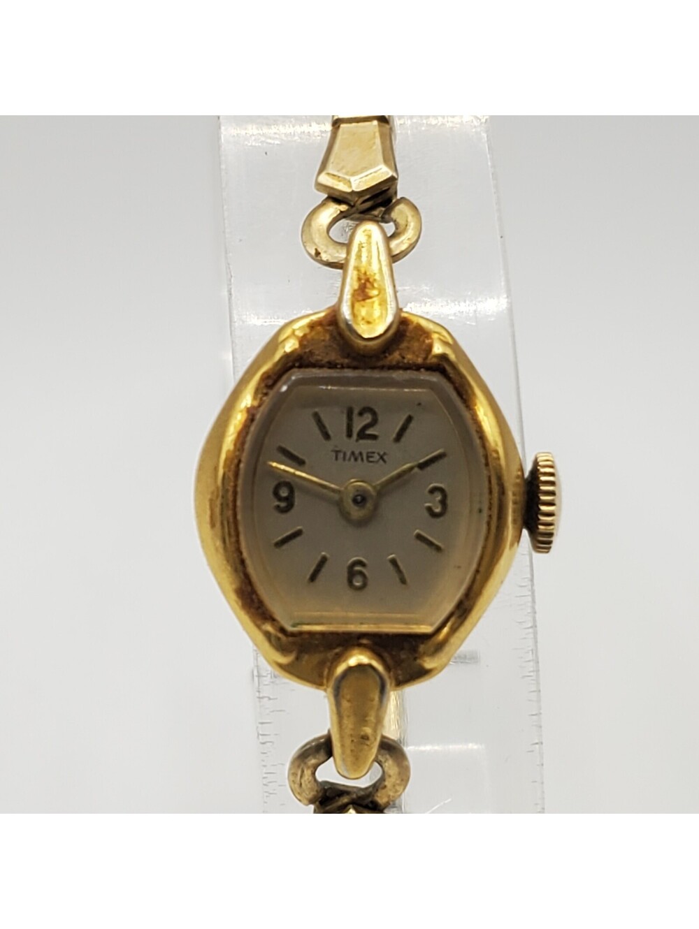 Vintage Timex Cocktail Mechanical Watch Women For Parts Or Repair